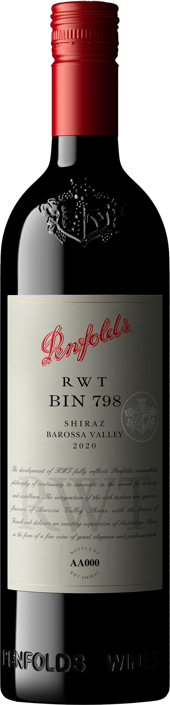 Penfolds RWT Bin 798 Shiraz 2020